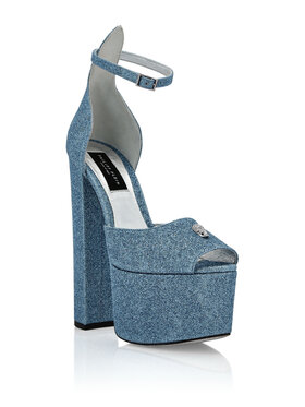 PHILIPP PLEIN PHILIPP PLEIN Scarpe stiletto 1329 Azzurro chiaro