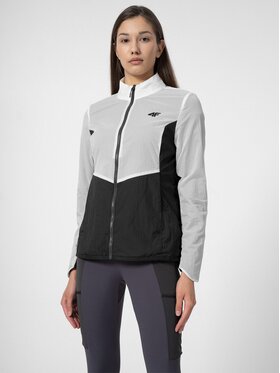 4F 4F Kurtka outdoor TDJAF099 Biały Regular Fit