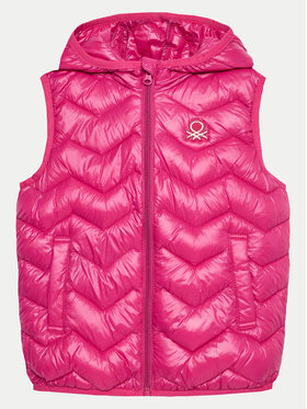 United Colors Of Benetton United Colors Of Benetton Жилет 21INGJ00H Рожевий Regular Fit