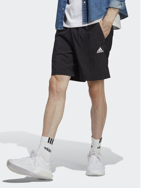 adidas adidas Športové kraťasy AEROREADY Essentials Chelsea Small Logo Shorts IC9392 Čierna Regular Fit