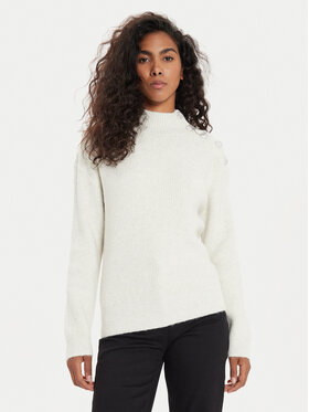 Morgan Morgan Rollkragenpullover 232-MSTORI Écru Regular Fit