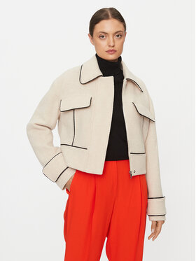 Boss Boss Prehodna jakna Jecilia 50494108 Bež Regular Fit
