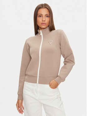 Guess Guess Bluză Ann V3BQ12 KBCK2 Gri Regular Fit