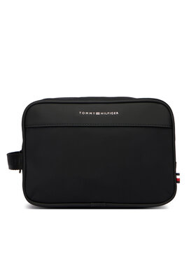 Tommy Hilfiger Tommy Hilfiger Kosmetyczka Th Repreve Washbag AM0AM14153 Czarny