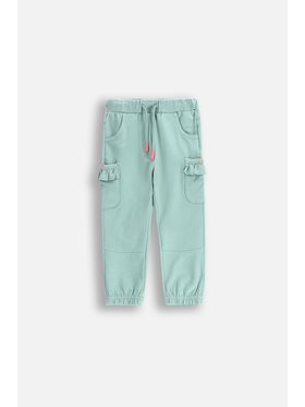 Coccodrillo Coccodrillo Spodnie dresowe WC5120102DGN-011 Zielony Regular Fit