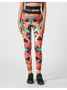Plein Sport Plein Sport Legginsy 3377 Czarny Active Fit
