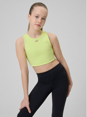 4F 4F Biustonosz sportowy JOY MOTION Zielony