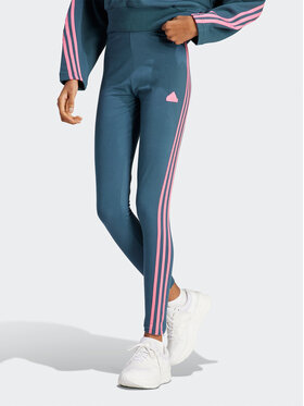 adidas adidas Pajkice Future Icons 3-Stripes Leggings IM2518 Turkizna Regular Fit