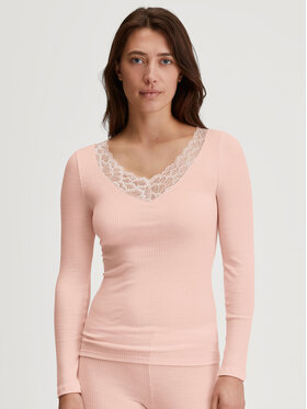 Calida Calida Maglietta del pigiama 15695 Rosa Slim Fit