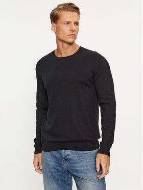 United Colors Of Benetton United Colors Of Benetton Πουλόβερ 10CVU1N60 Μαύρο Regular Fit
