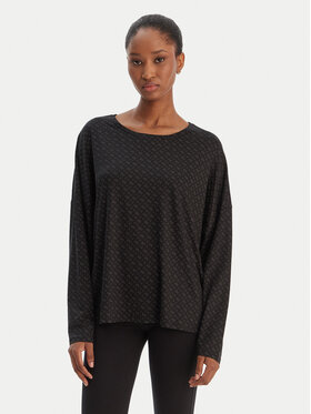BOSS BOSS Пижамна блуза B Logo 50550693 Черен Relaxed Fit