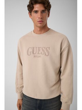 Guess Guess Bluza 184899 Beżowy Classic Fit