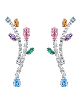 Swarovski Swarovski Náušnice 5737426 Strieborná