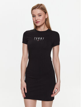 Tommy Jeans Tommy Jeans Každodenní šaty Lala 2 DW0DW15357 Černá Regular Fit