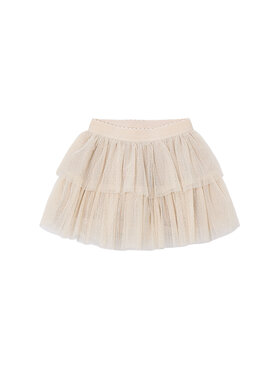 Mayoral Mayoral fustă din tulle 4906 Bej Regular Fit