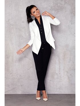 Infinite You Infinite You Marynarka M011 Écru Basic Fit