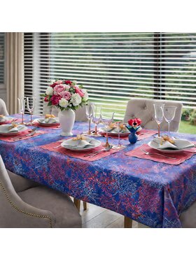 Roseberry Home Roseberry Home Obrus Seaweed Niebieski