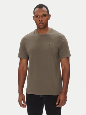 Calvin Klein Jeans Calvin Klein Jeans Marškinėliai LV040HM265 Ruda Regular Fit