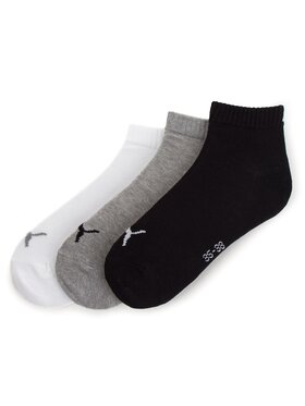 Puma Puma Zestaw 3 par niskich skarpet unisex 906978 Czarny