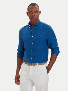 Tommy Hilfiger Tommy Hilfiger Krekls MW0MW41530 Zils Regular Fit