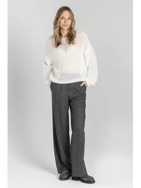 Deni Cler Milano Deni Cler Milano Sweter T-DC-S482-E5-95-11-1 Écru Loose Fit