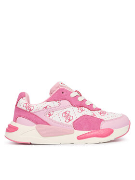 Guess Guess Laisvalaikio batai J5BZ48 WO130 Rožinė