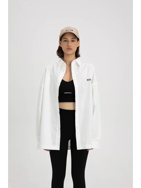 Misaga Misaga Koszula AYR SHIRT Biały Oversize