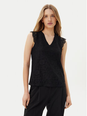 Pieces Pieces Bluză Olline 17154614 Negru Regular Fit