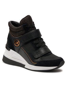 MICHAEL Michael Kors Tenisice Gentry High Top 43F3GYFE3D Crna