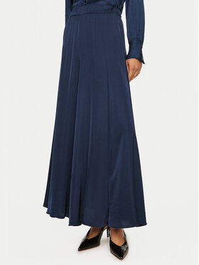 ViCOLO ViCOLO Maxi szoknya TS0191 Sötétkék Regular Fit