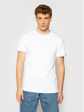 Jack&Jones PREMIUM Marškinėliai Blalucas 12184760 Balta Regular Fit