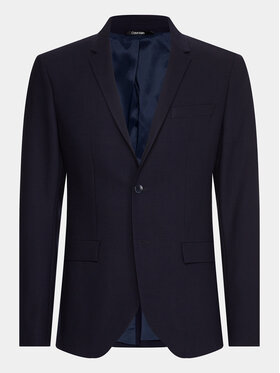 Calvin Klein Calvin Klein Švarkas K10K109955 Tamsiai mėlyna Slim Fit