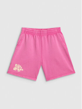 4F 4F Szorty sportowe SUMMER SPLASH Różowy Loose Fit