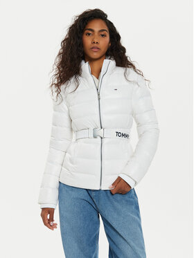 Tommy Jeans Tommy Jeans Pernata jakna DW0DW18826 Bijela Slim Fit