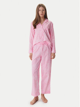 LAUREN RALPH LAUREN LAUREN RALPH LAUREN Pijama ILN92499 Roz Regular Fit