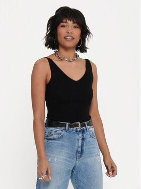 JDY JDY топ Nanna 15180497 Черен Slim Fit