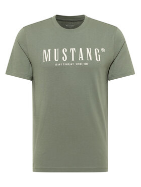 Mustang Mustang Tricou Austin 1016853 Verde Regular Fit