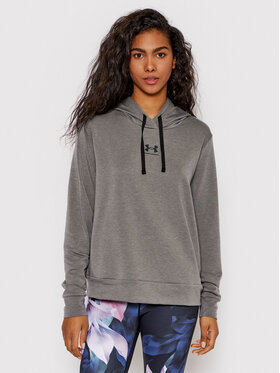 Under Armour Under Armour Bluza Ua Rival Terry 1369855 Szary Loose Fit