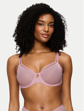 Triumph Triumph Biustonosz z fiszbiną Signature Sheer 10215906 Różowy