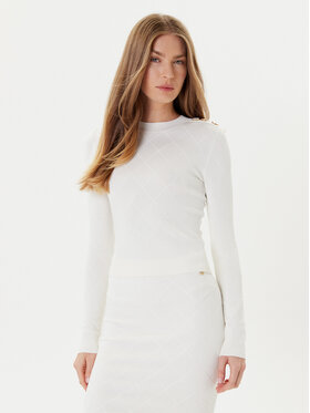 Marciano Guess Marciano Guess Пуловер 5YGR11 5036Z Екрю Regular Fit