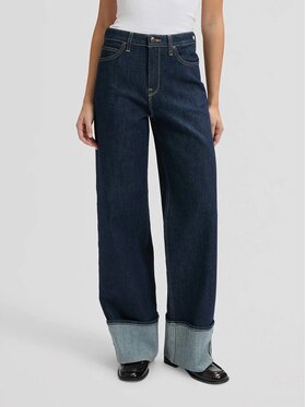 Lee Lee Jeansy STELLA Niebieski Wide Leg