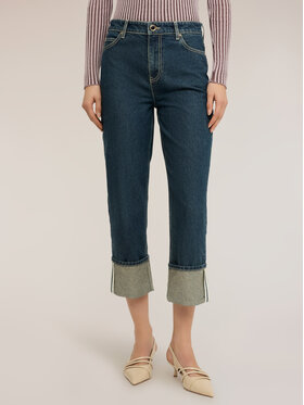 Motivi Motivi Jeans P452Q004464N024 Blu Cropp Fit