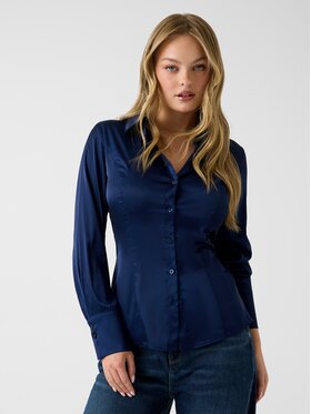Guess Guess Top 182756 Niebieski Classic Fit