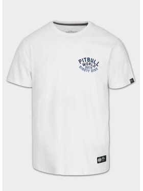 PITBULL PITBULL T-Shirt GUARDIAN ANGEL Biały Regular Fit
