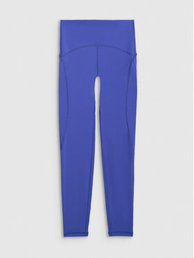 4F 4F Legginsy TRAINING Niebieski Slim Fit