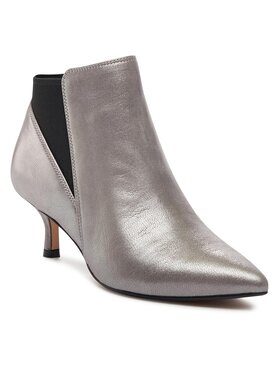 Clarks Clarks Členková obuv Violet 55 Up 261747664 Strieborná