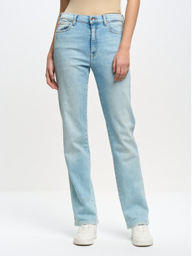 BIG STAR BIG STAR Jeansy WINONA_116_190 Niebieski Straight Fit