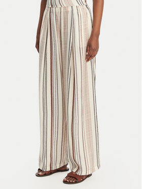 Eleh Eleh Pantaloni din material SS260132 Écru Relaxed Fit