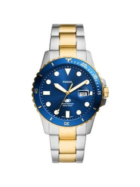 Fossil Fossil Zegarek FS6034 Srebrny