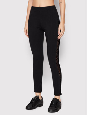 Urban Classics Urban Classics Legíny Flock TB3756 Čierna Slim Fit